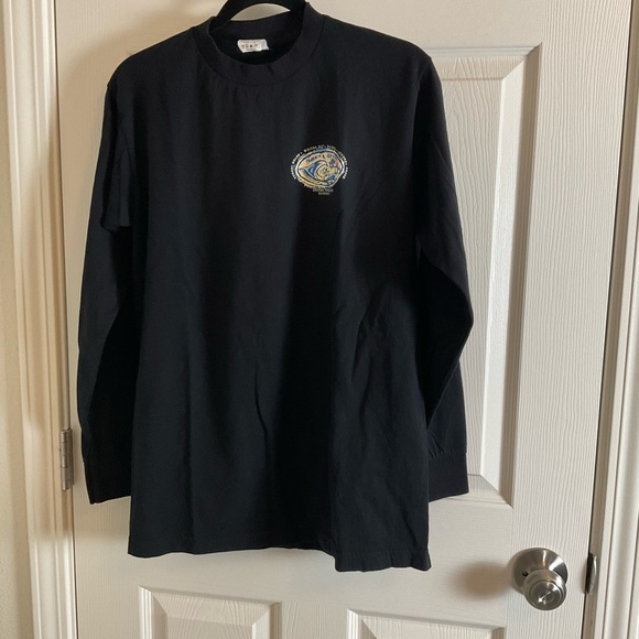 Sun Active 100% cotton size medium Black Long Sleeve Shirt size medium - Picture 5 of 5